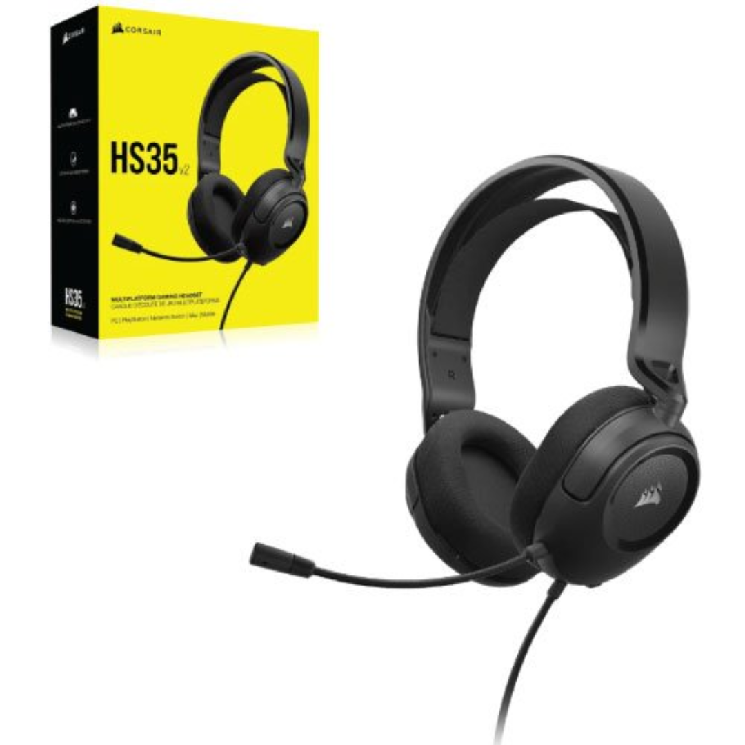 Corsair HS35 V2 7.1 SURROUND Multiplatform Wired Gaming Headphone