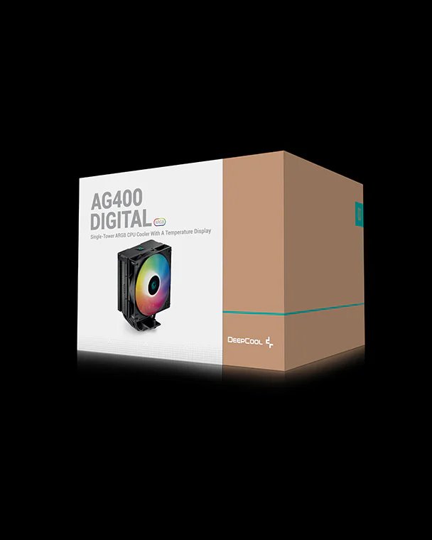 DeepCool AG400 Digital BK ARGB Cpu Cooler