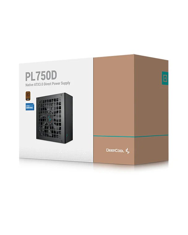 DeepCool PL750D 80 PLUS Bronze Non-Modular Power Supply