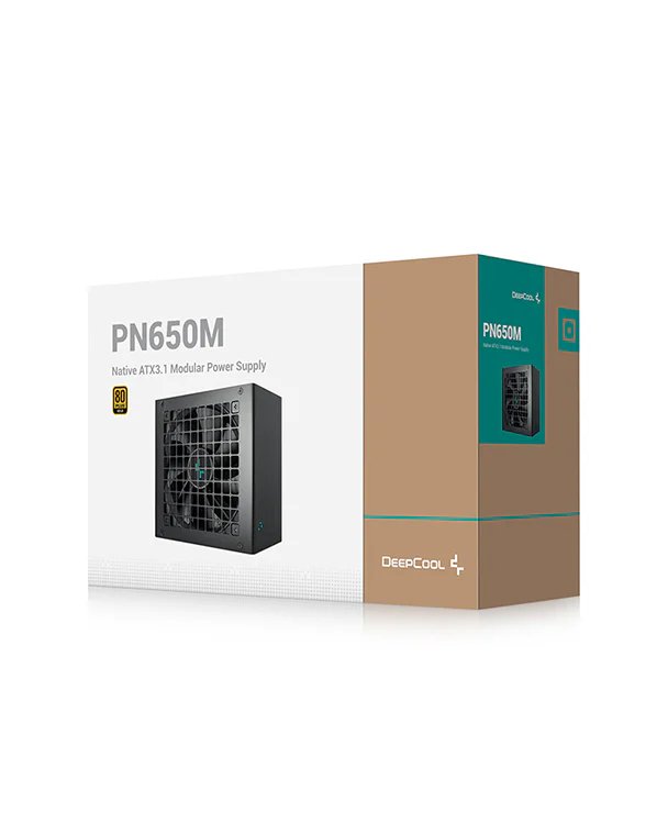 DeepCool PN650M 80 PLUS Gold Fully Modular Power Supply