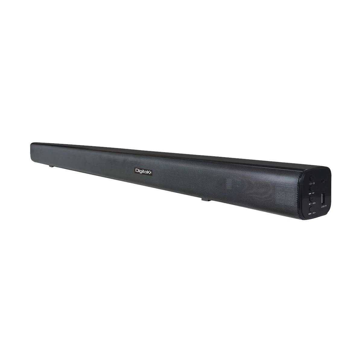 Digital X X-S8 Rectangular Single Bluetooth Black TV Sound Bar