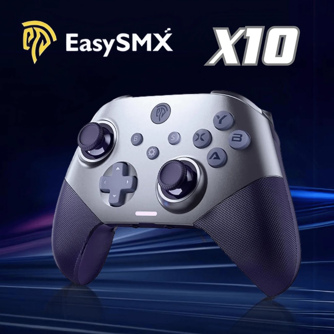 EasySMX X10 Tri-Mode Wireless Controller with Mechanical Buttons