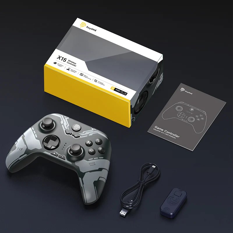 EasySMX X15 RGB Tri-Mode Wireless Controller