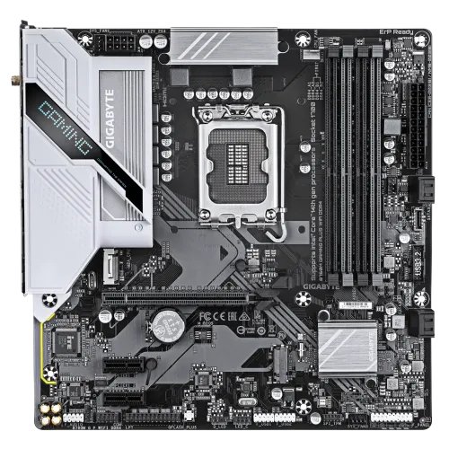 GIGABYTE B760M GAMING PLUS WIFI DDR4 Micro ATX Motherboard