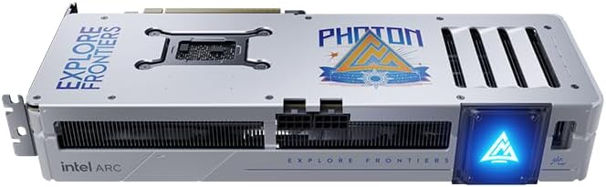 GUNNIR B580 Photon 12G OC White Graphics Card