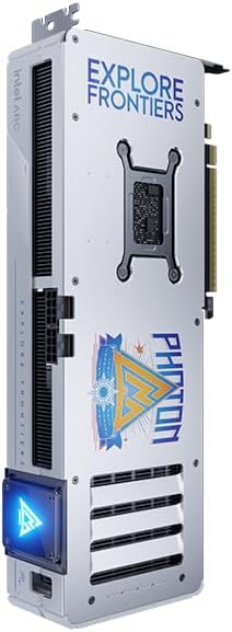 GUNNIR B580 Photon 12G OC White Graphics Card