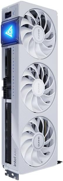 GUNNIR B580 Photon 12G OC White Graphics Card