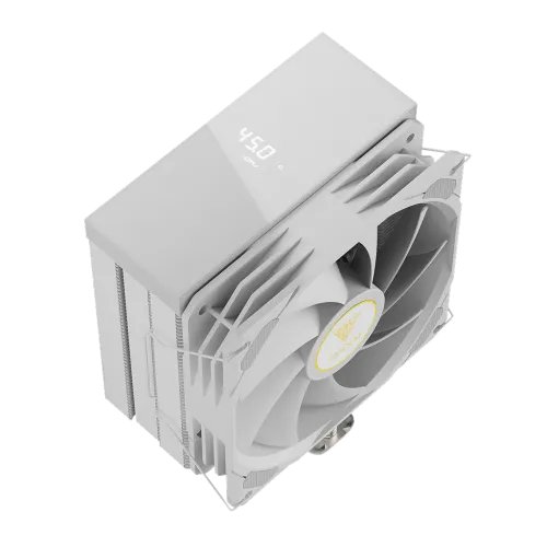 Gamdias BOREAS M2-51D WH Digital Display Single Tower Air CPU Cooler