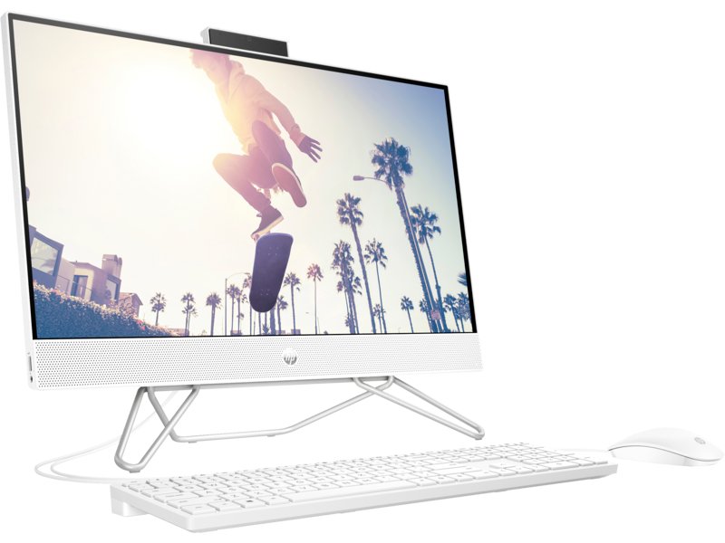 HP 24-cb1445nh i3 -1215U 8GB RAM 512GB SSD Intel UHD Graphics 23.8 Inch FHD All-in-One PC (White)