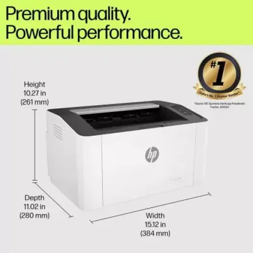 HP Laser 1008a Single Function Mono Laser Printer