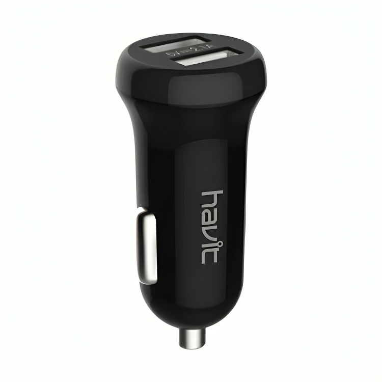 Havit CC8801 2.1A Dual USB Black Car Charger