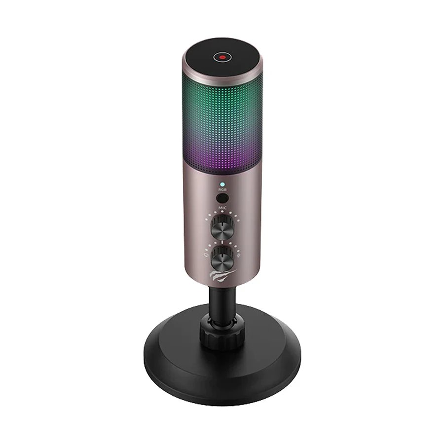 Havit GK61 RGB Black-Ochre Recording Live Microphone