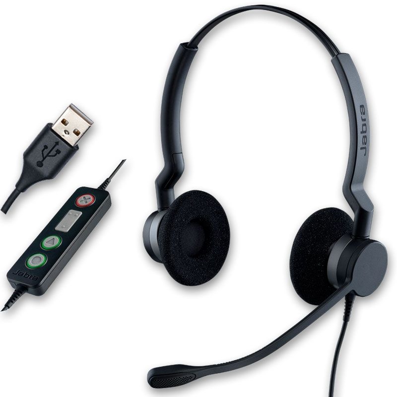 JABRA BIZ 2300 Duo USB Headphone