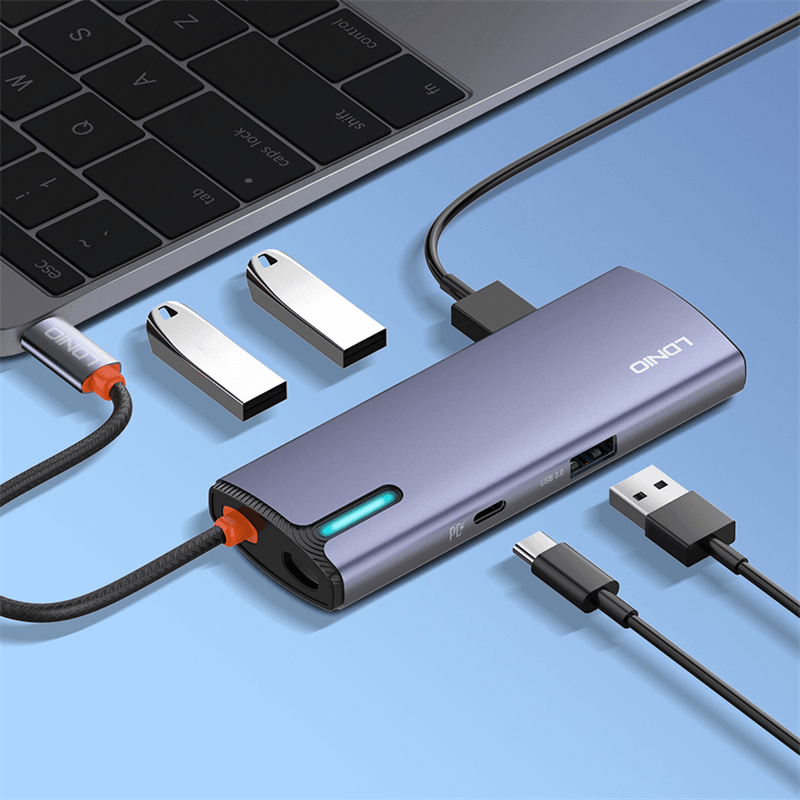 LDNIO DS-15U 5 In 1 USB C Docking Station