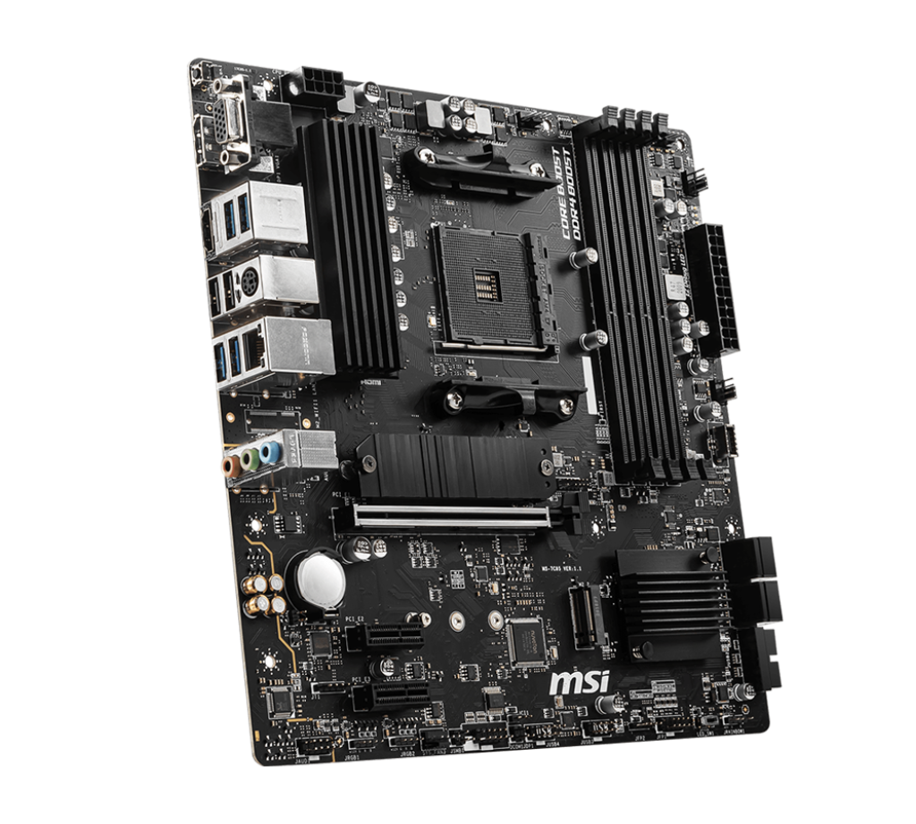 MSI B550M Pro-VDH AMD AM4 DDR4 Micro-ATX Motherboard