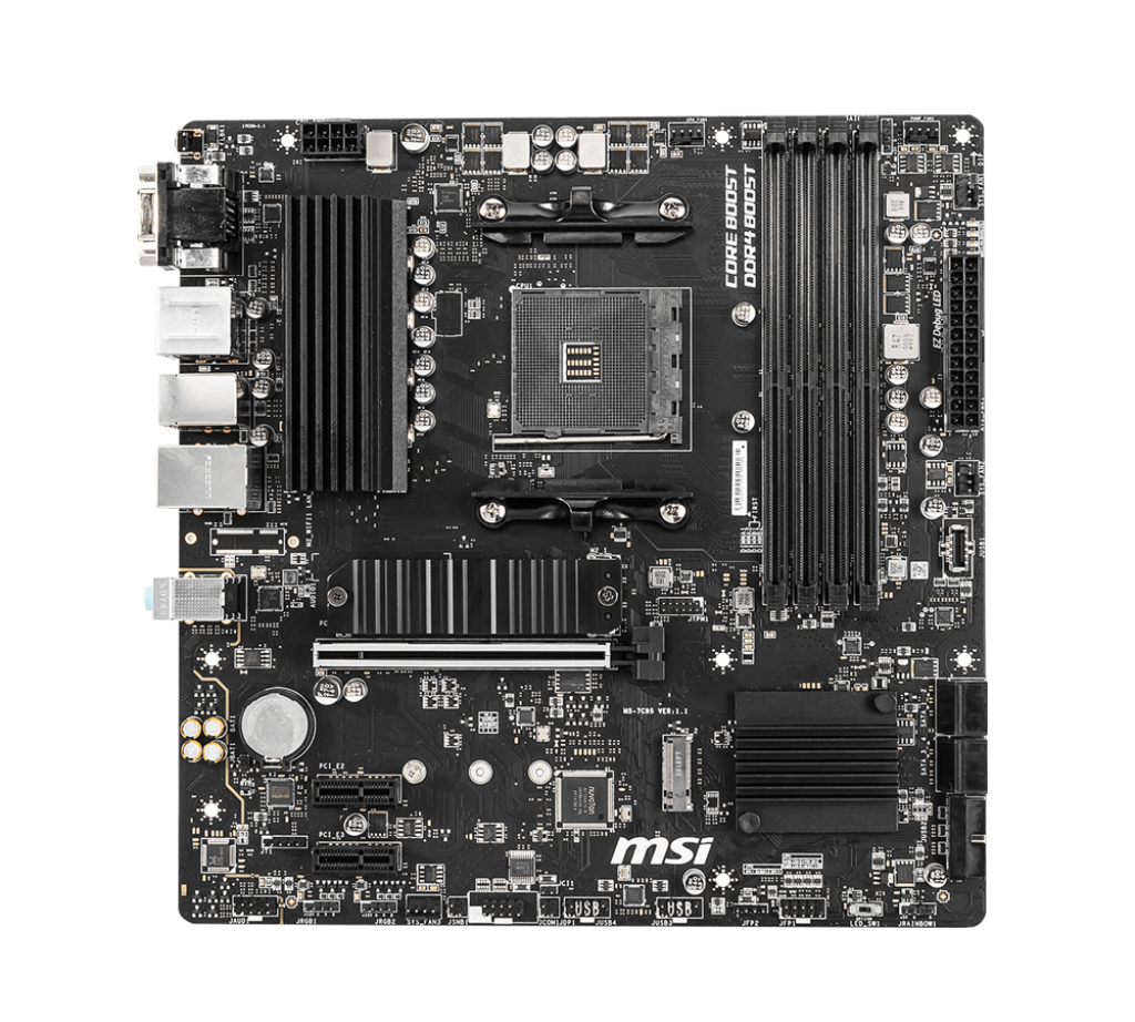 MSI B550M Pro-VDH AMD AM4 DDR4 Micro-ATX Motherboard