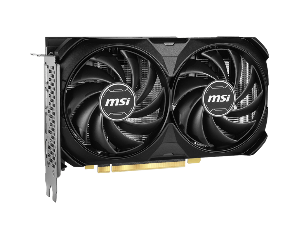 MSI GeForce RTX 4060 Ti 8G VENTUS 2X BLACK E1 OC 8GB GDDR6 Graphics Card