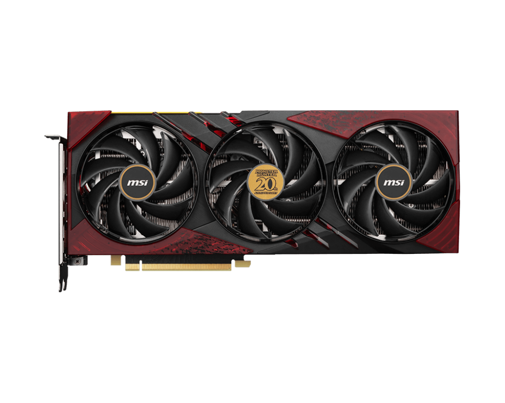 MSI GeForce RTX 4060 Ti Gaming Slim X GC30 Monster Hunter Edition 3X 8GB GDDR6 Graphics Card