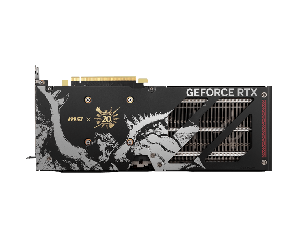 MSI GeForce RTX 4060 Ti Gaming Slim X GC30 Monster Hunter Edition 3X 8GB GDDR6 Graphics Card