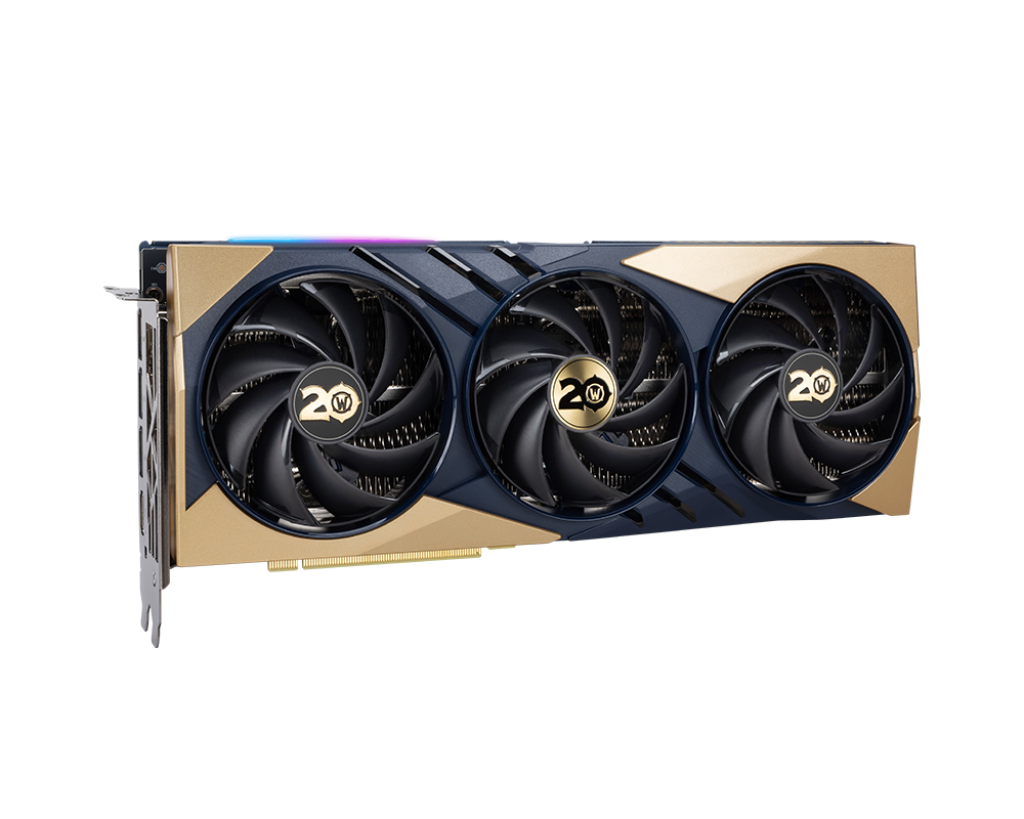 MSI GeForce RTX 4070 SUPER 12G GAMING SLIM World of Warcraft EDITION Graphics Card