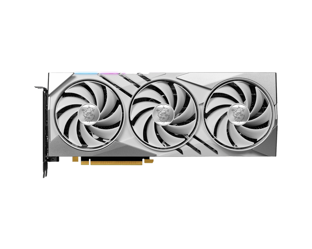 MSI GeForce RTX 4070 SUPER 12G GAMING X SLIM Graphics Card (WHITE)