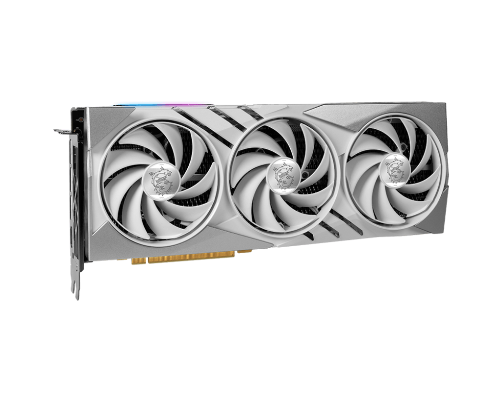 MSI GeForce RTX 4070 SUPER 12G GAMING X SLIM Graphics Card (WHITE)