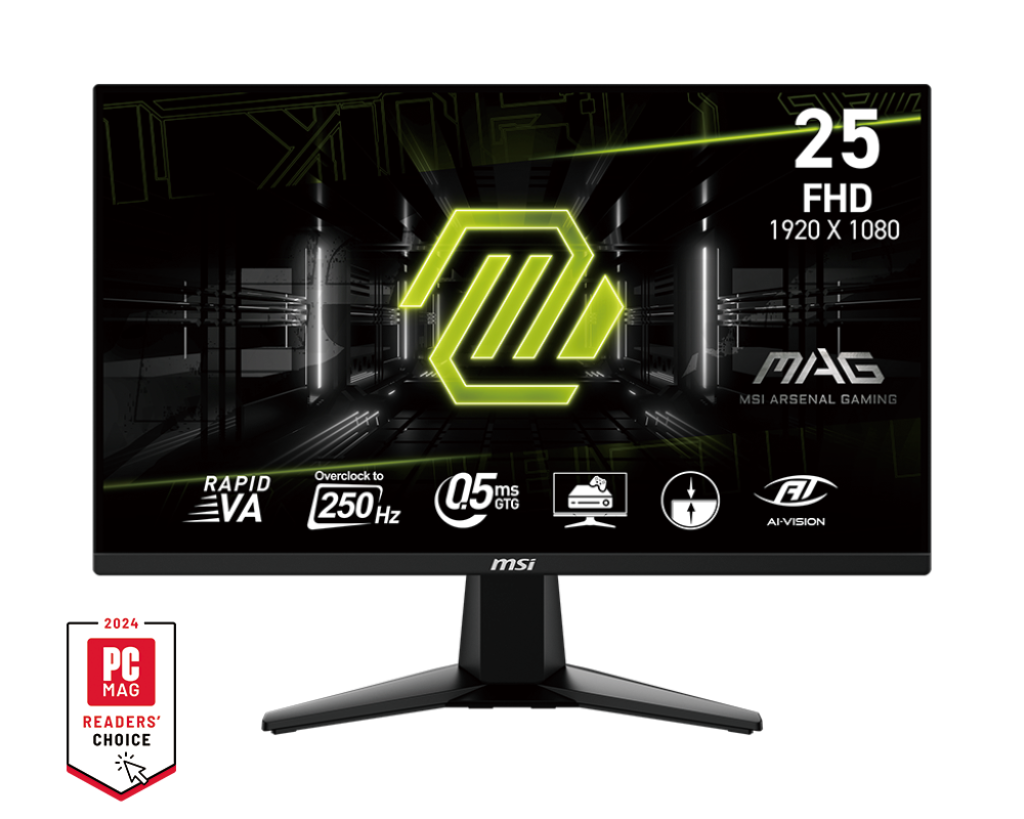 MSI MAG 255XFV 24.5" 250Hz FHD Gaming Monitor