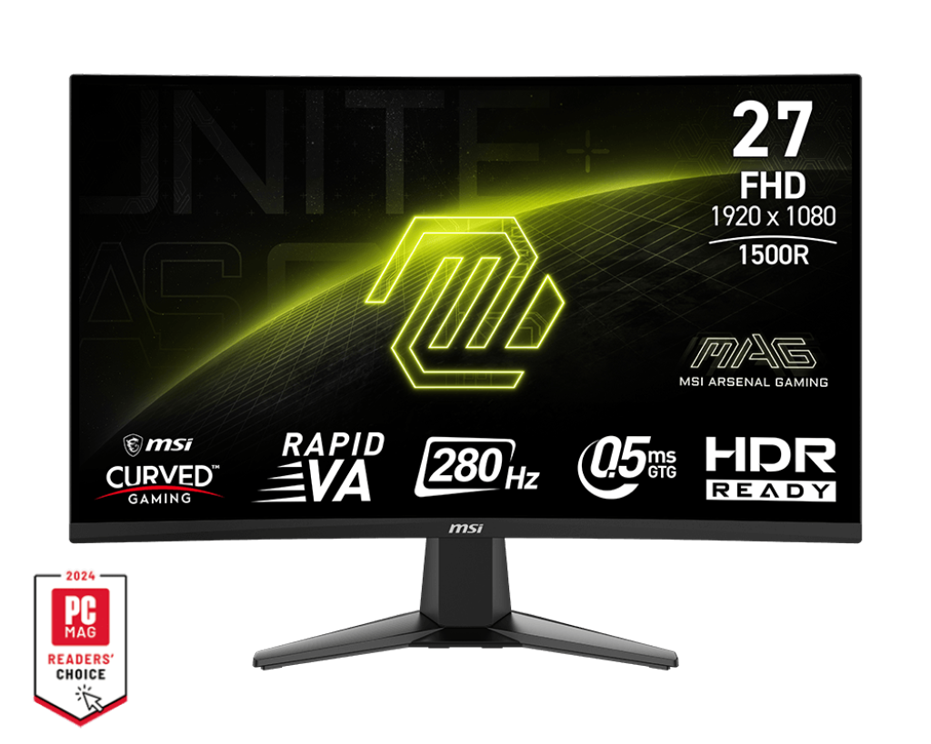 MSI MAG 276CXF 27" 280Hz FHD Curved Gaming Monitor