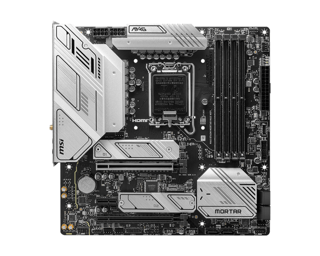 MSI MAG B760M MORTAR MAX WIFI mATX Motherboard