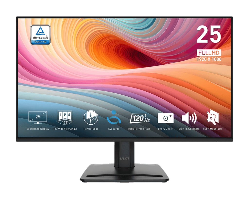 MSI PRO MP251 E2 24.5" 120Hz IPS FHD Monitor