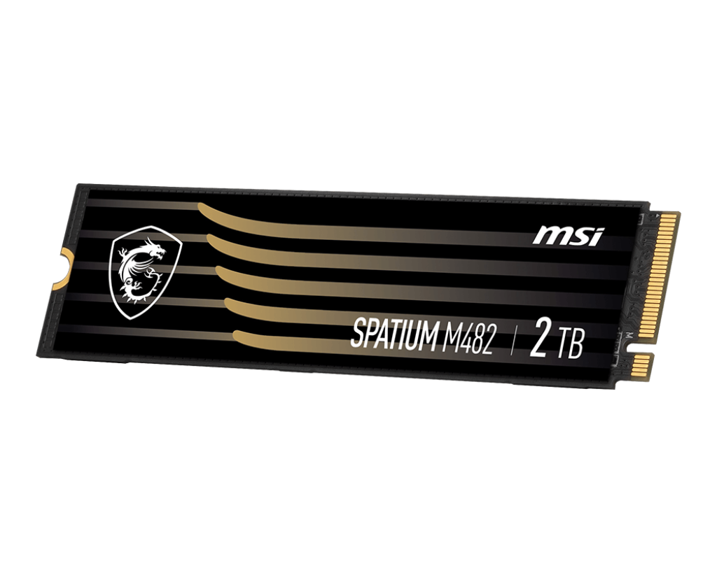 MSI SPATIUM M482 2TB PCIe Gen4 NVMe M.2 Internal SSD