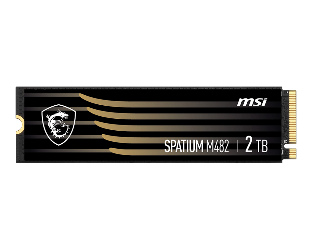 MSI SPATIUM M482 2TB PCIe Gen4 NVMe M.2 Internal SSD