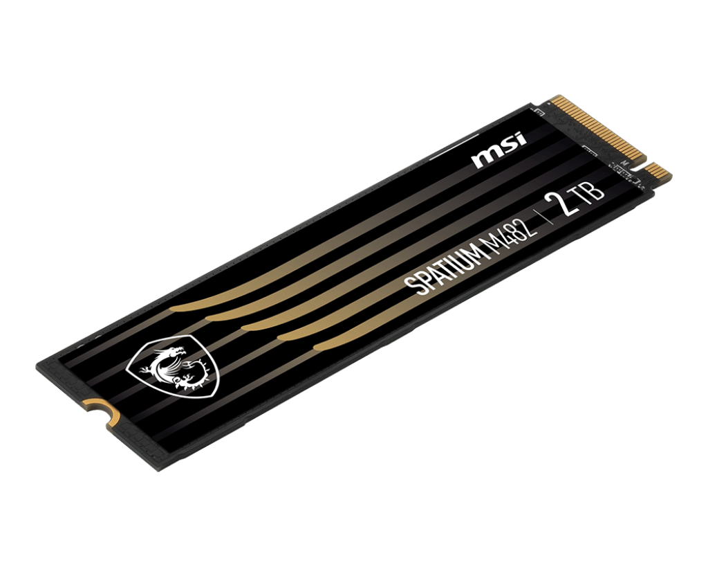 MSI SPATIUM M482 2TB PCIe Gen4 NVMe M.2 Internal SSD