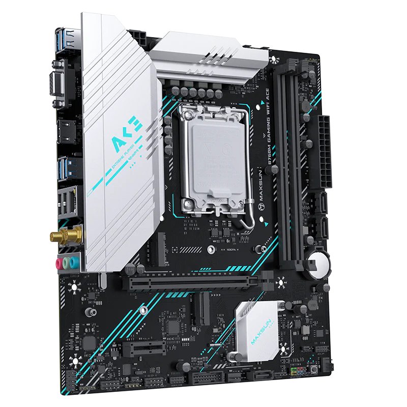 Maxsun MS-B760M GAMING WIFI ACE-D5 DDR5 Intel Micro-ATX Motherboard