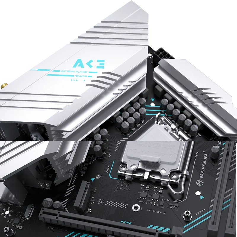 Maxsun MS-B760M GAMING WIFI ACE-D5 DDR5 Intel Micro-ATX Motherboard