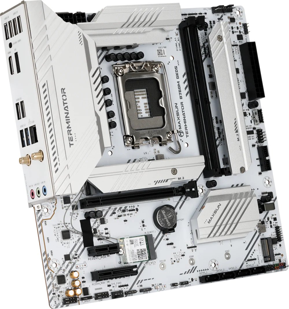 Maxsun MS-Terminator B760M GKD ICE Intel ATX Motherboard