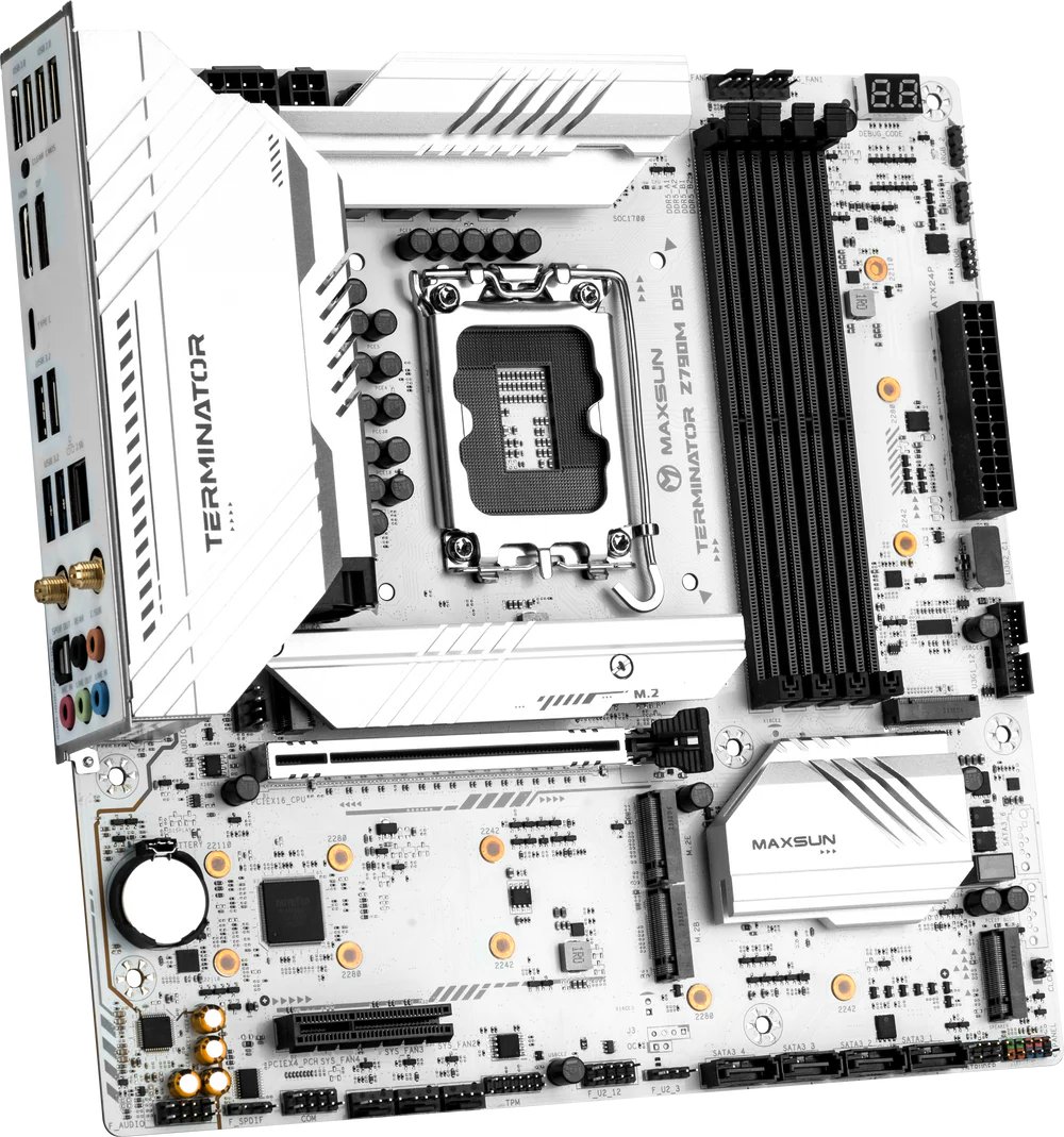 Maxsun Terminator Z790M D5 ICE DDR5 Intel Motherboard