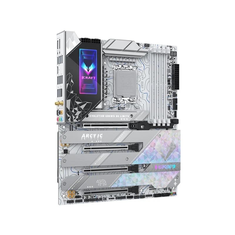 Maxsun iCraft Z890 Arctic (Wi-Fi 7) DDR5 LGA1851 ATX Motherboard White