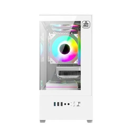 Monarch Ice Cooler X5 ARGB Desktop Gaming Case White