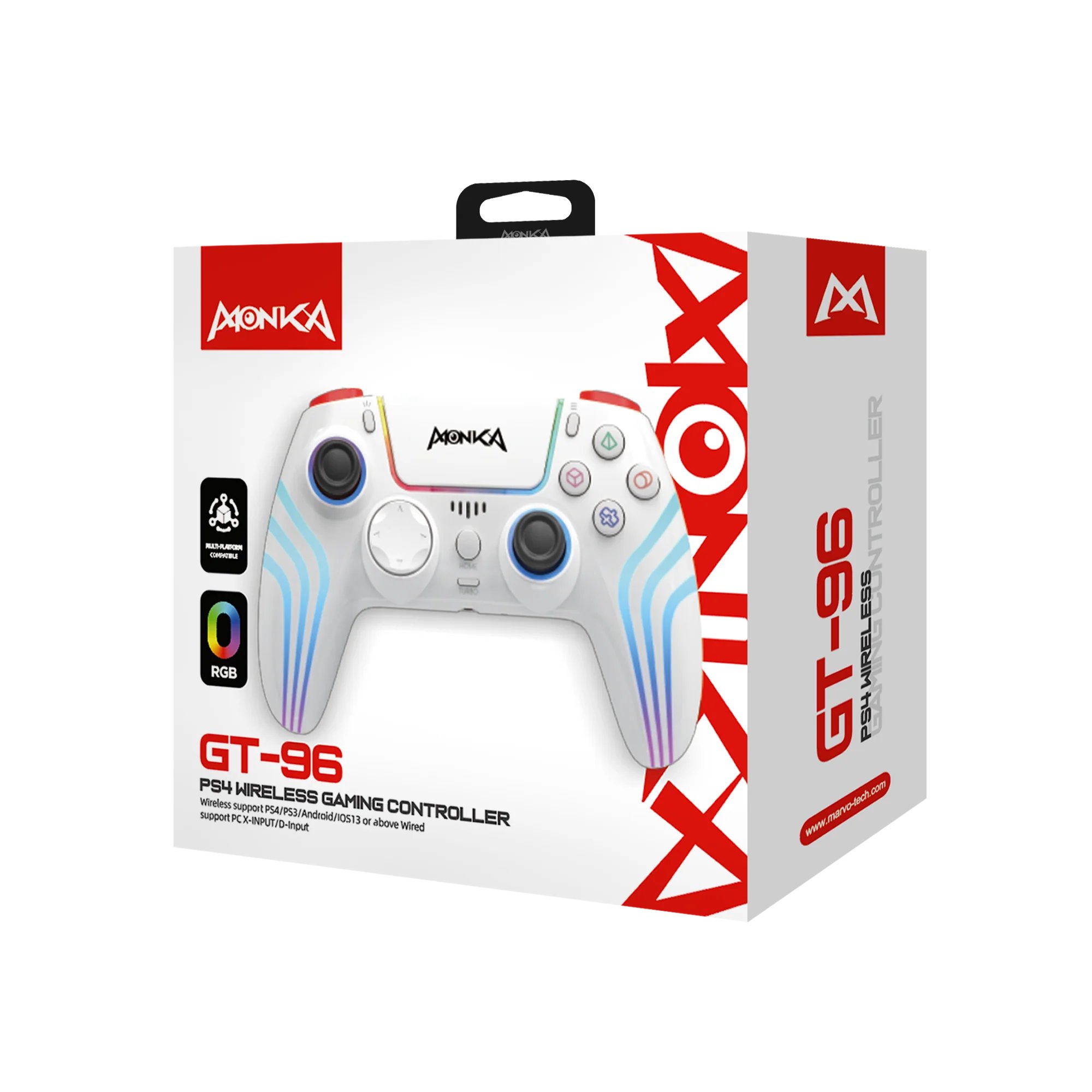 Monka Contra GT-96 Wireless PS4 Gaming Controller