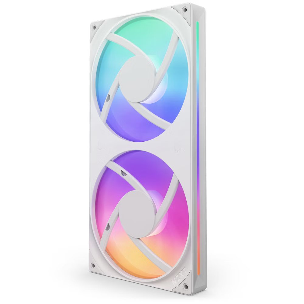 NZXT F280 RGB Core 280mm Single Frame Fan White