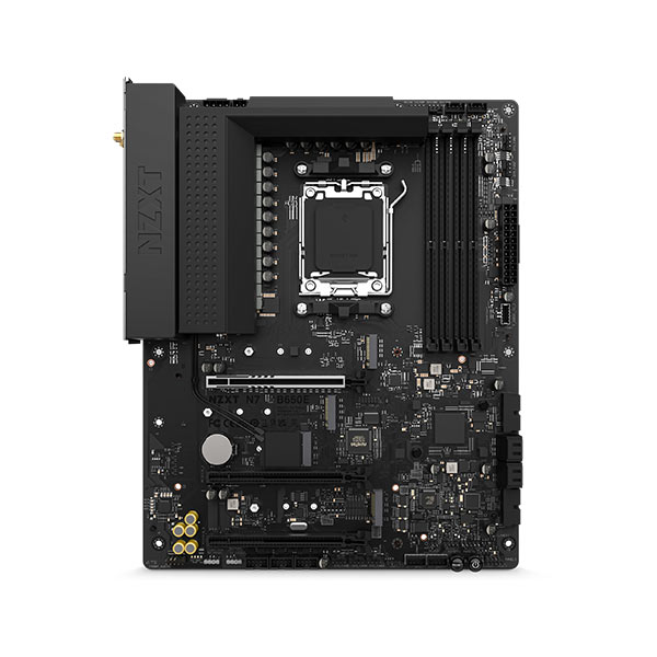 NZXT N7 B650E AM5 ATX Gaming Motherboard - Black