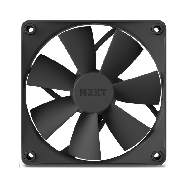 NZXT F120P 120mm Static Pressure Casing Fan - Black