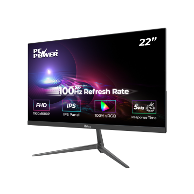 PC Power PCGM-King22 21.45 Inch IPS FHD 100Hz Display Monitor