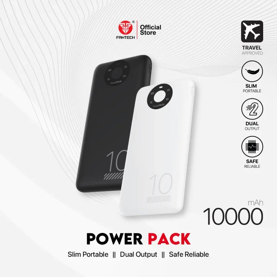 Fantech Power Bank S1 10000 mAh Slim Mini Type C