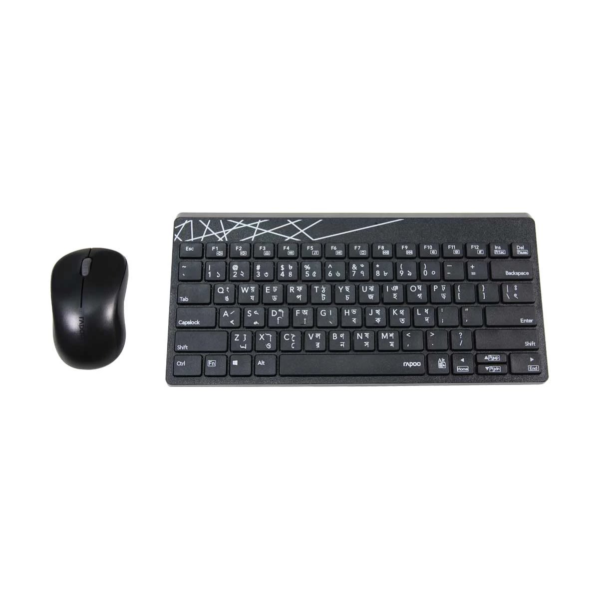 Rapoo 8000S Wireless Keyboard Mouse Combo