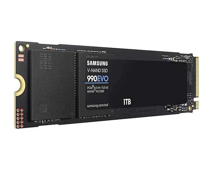 Samsung 990 EVO 1TB PCIe 4.0 M.2 NVMe SSD