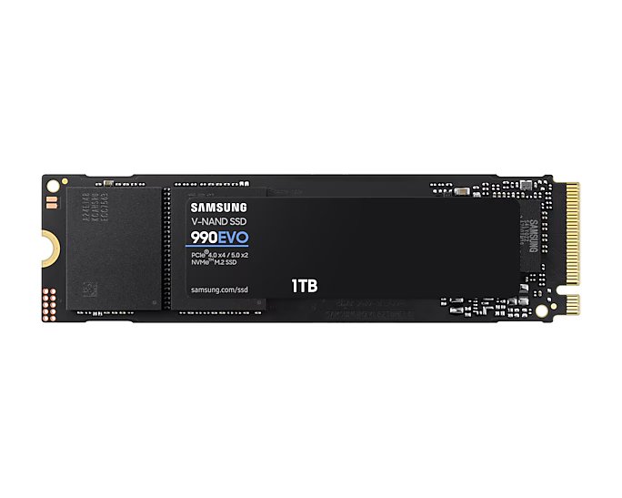 Samsung 990 EVO 1TB PCIe 4.0 M.2 NVMe SSD