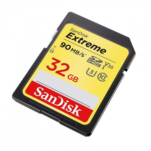 SanDisk Extreme 32GB 100mbps SDHC UHS-I Memory Card (SDSDXVT-032G-GNCIN)