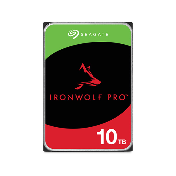 Seagate IronWolf Pro 10TB 3.5-inch 7200RPM SATA NAS HDD - ST10000NT001